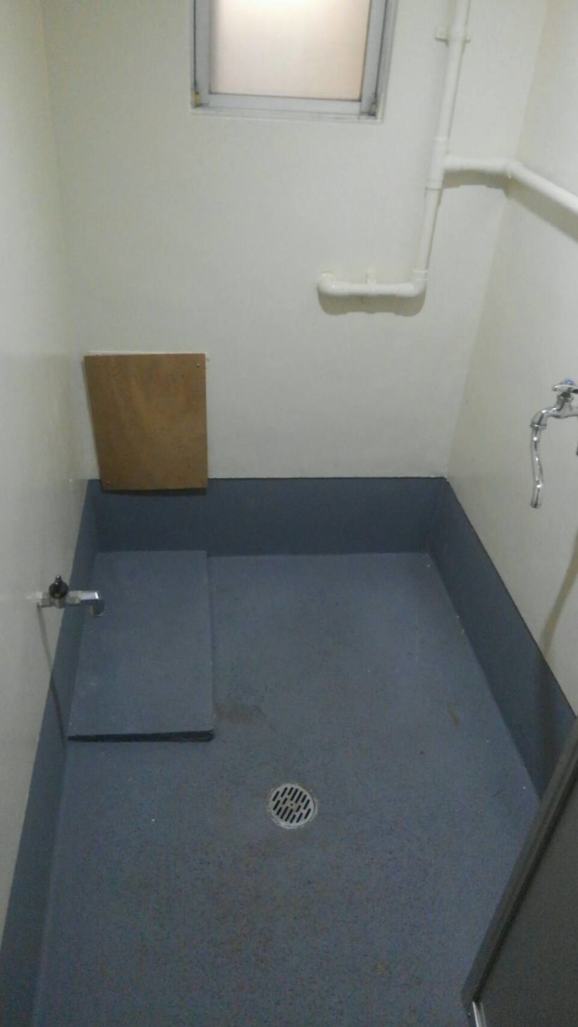 バランス釜設置前