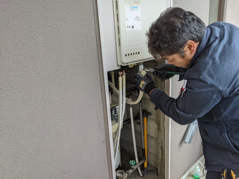 ノーリツ20号 給湯器